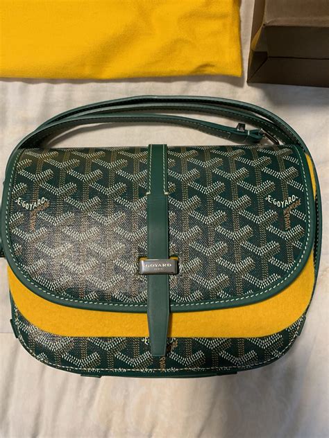 goyard green pm tote|goyard belvedere pm price 2023.